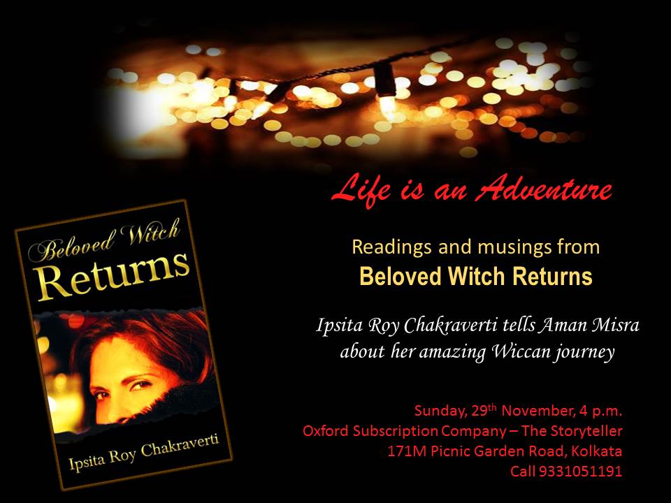 BelovedWitch2's tweet photo. Today! 4 p.m. Ipsita on #Wiccan adventure and working with #secret stones
@theamanmisra @DeeptaRC #lifepositivebooks https://t.co/POb3DhFHlx