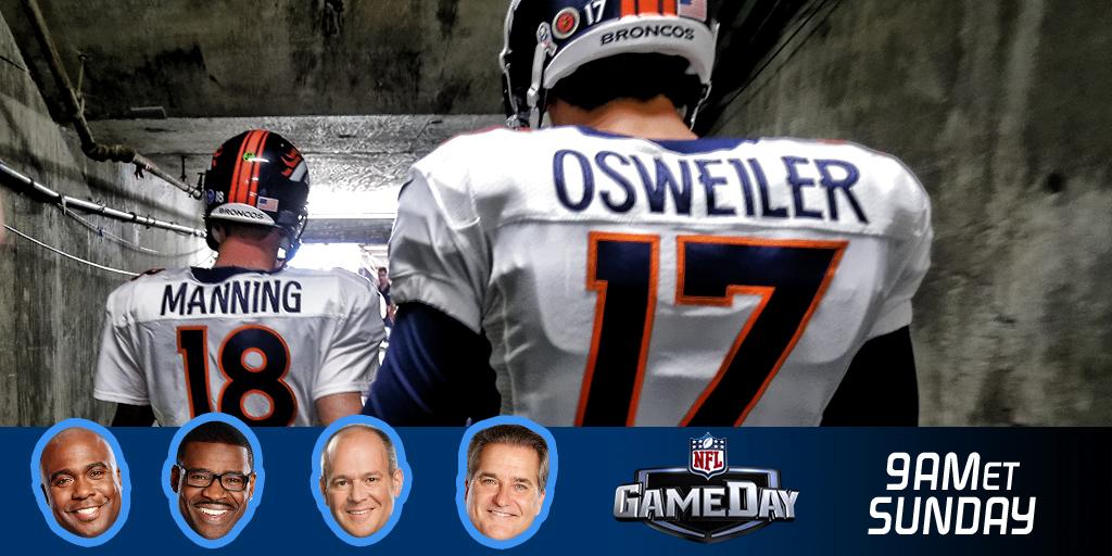 nflnetwork's tweet photo. Looking to the future:

If Peyton gets healthy
&amp; Osweiler performs well...

Who's the Broncos' starting QB? https://t.co/hlTFxByFVa