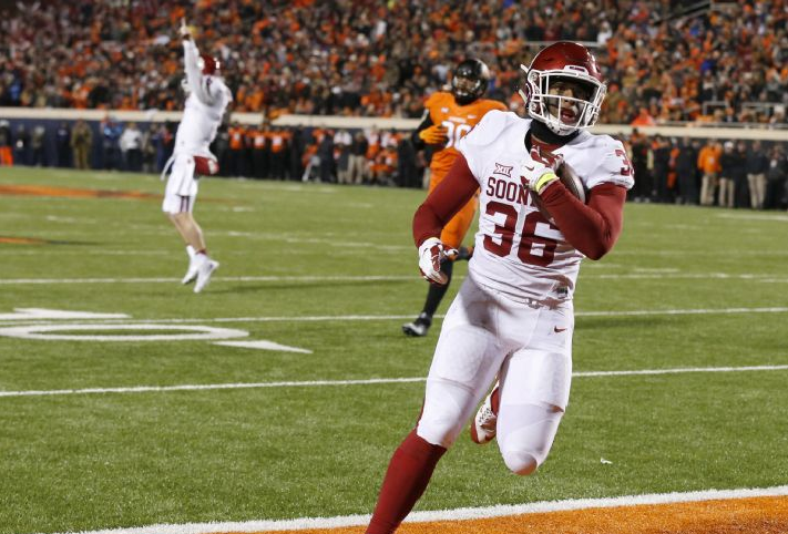 espn's tweet photo. Big Game Bob is BACK.

A year after going 0-4 vs AP ranked teams, @OU_Football is 5-0 in such games this season. https://t.co/mBbBbOTrQC