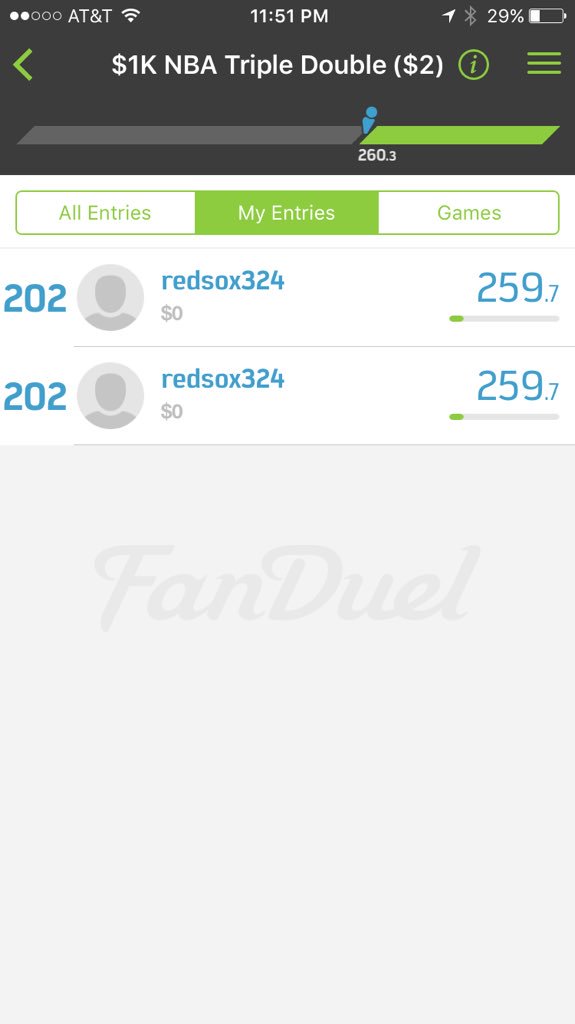 Dfsdoubleup tweet picture
