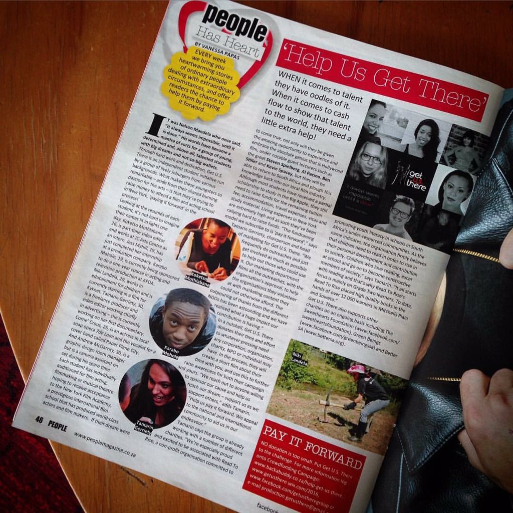 Have you seen this weeks edition of People Magazine? Cause Get U.S There are in it!