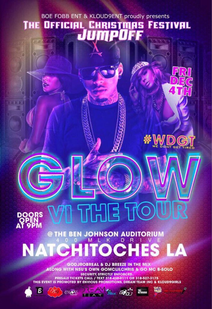 kloud9jason's tweet photo. Its going down Friday Dec 4 @ Da #BenJohnson #GlowTime! The Official Jump Off 4 Christmas Fest Make sure U be there https://t.co/ZwcY9HUN6M