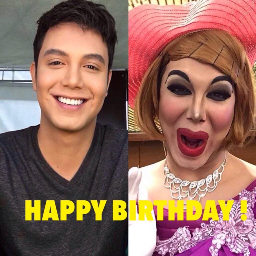 Happy Birthday Paolo Ballesteros ! a.k.a Lola Tidora!

We love you! REGINE! WOOOOH! 
