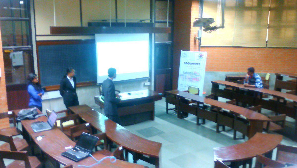 Adquotient finals are on at cr2!...the finalists are designing marketing campaigns for startups