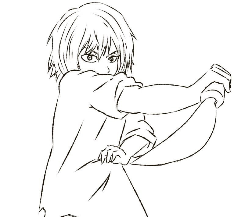 #絵描きさんの線画が見たい
とりあえずお気に入りのやつを。 