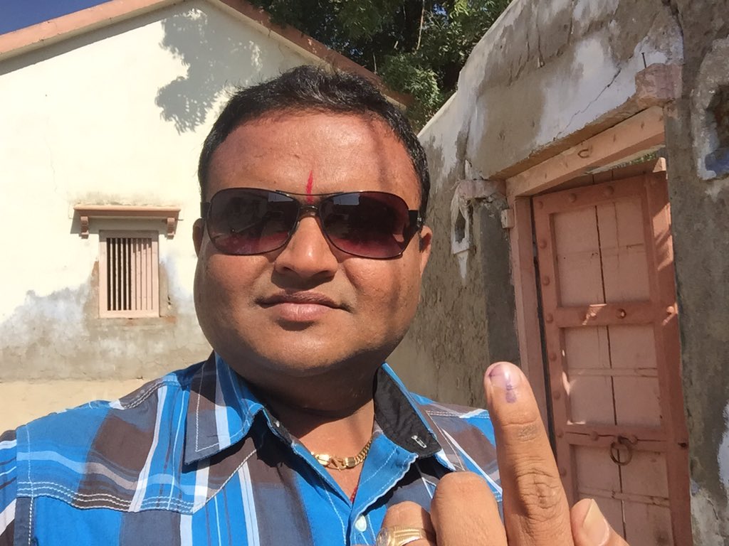 Voting pleasure #votegujarat