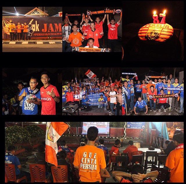 Suana nobar persija vs arema with jakjambi &amp; aramenia jambi #PersijaKauDakDewekan #Clu87akarta 
Cc: <a href="/JakOnline/">JakOnline</a>