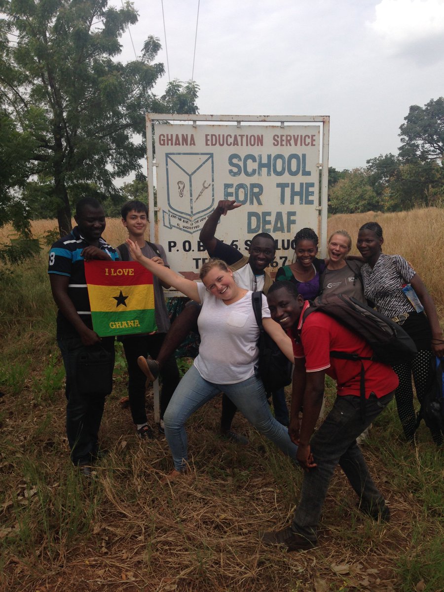 It was difficult to communicate at the school for the deaf, we did not know sign language! we learned some though.