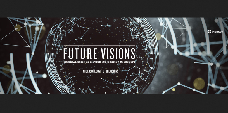 VentureBeat's tweet photo. Microsoft invited 9 sci-fi writers to its research labs, out came a book of short stories https://t.co/1cqUD1aSPb https://t.co/7Q0IHgNTaR