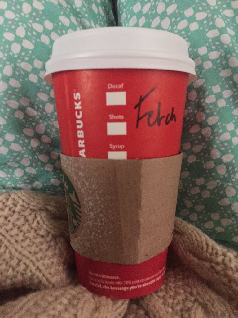 Tammy's tweet image. I'm so happy that I live in a time &amp;amp; a place that will deliver a @Starbucks latte to my door. Thanks @FetchCoffee.