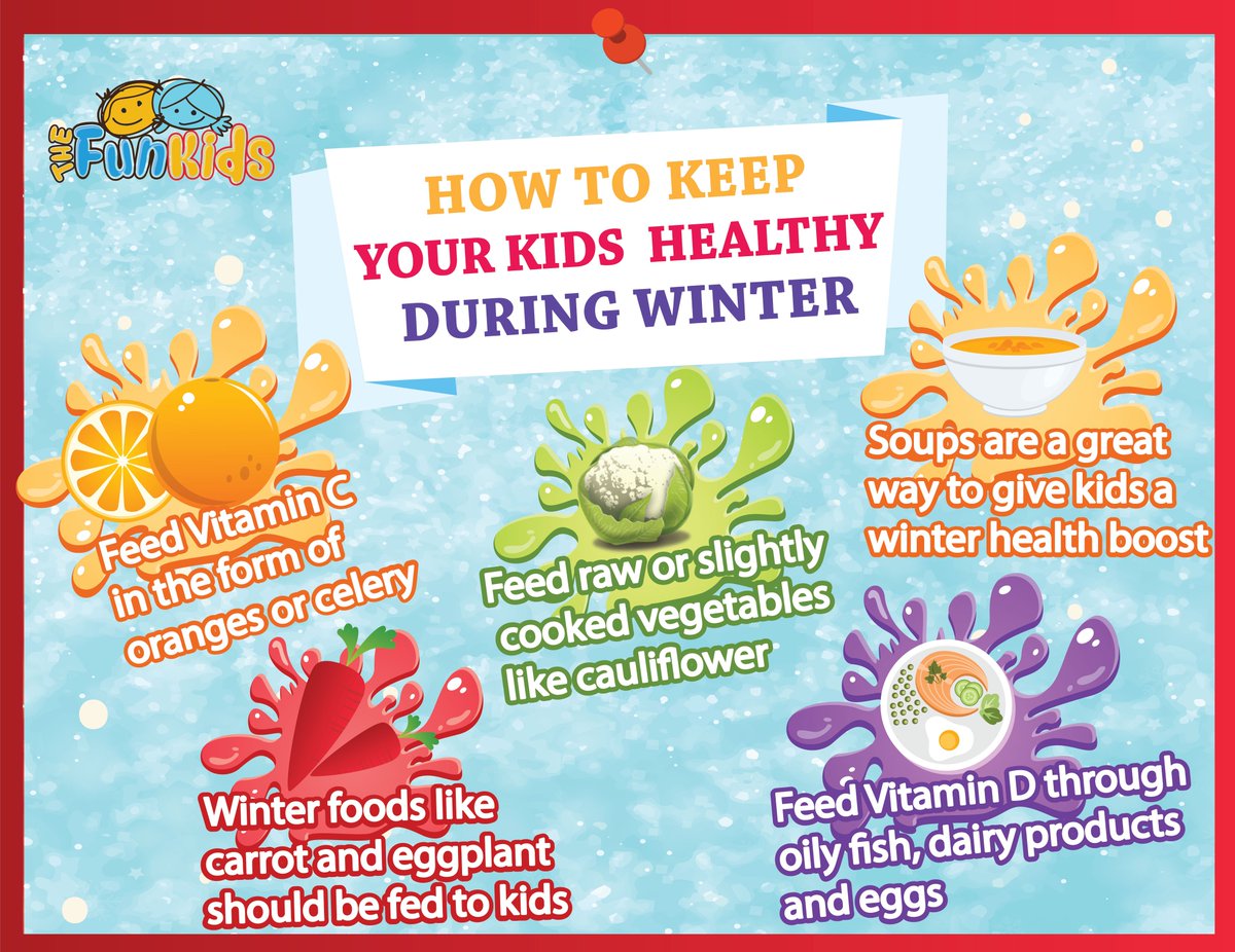 Keep Your Kids Healthy During Winter Season by Giving Them Great Winter Food!
Visit: thefunkids.com