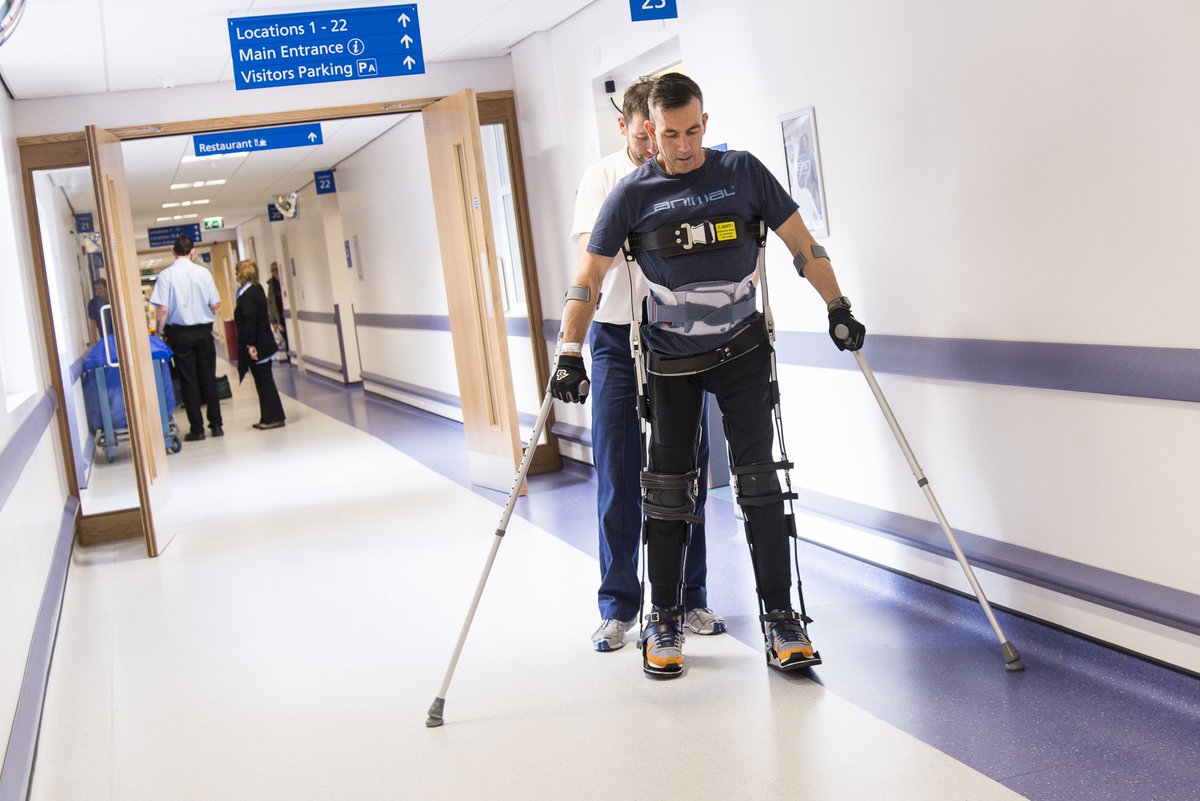 RJAH_NHS's tweet photo. Want an uplifting read? Try this on paralysed cyclist @MartynAshton getting upright again https://t.co/FnK0UwPPAF https://t.co/T4V4573N2Q