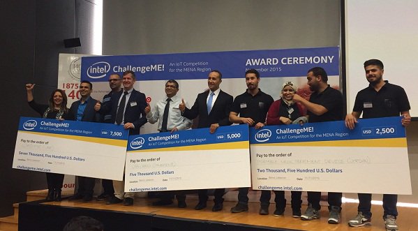 WamdaME's tweet photo. A logistics platform took top honors at @IC_MENA IoT contest in Beirut https://t.co/RfcJfRZSlh #MEMakersGE @GE_Hewar https://t.co/9wDSyNScbs
