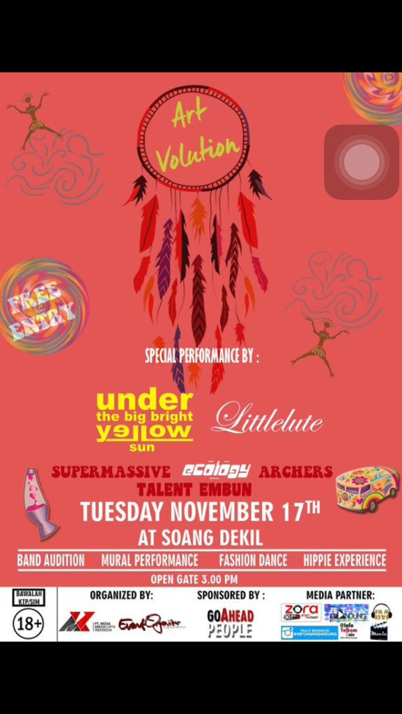 <a href="/eoEmbun/">EventOrganizer Embun</a> TODAY! Artvolution present by EO Embun 2014!! Jangan sampai ketinggalan! FREE ENTRY #onefamilyrespect 👊🙌