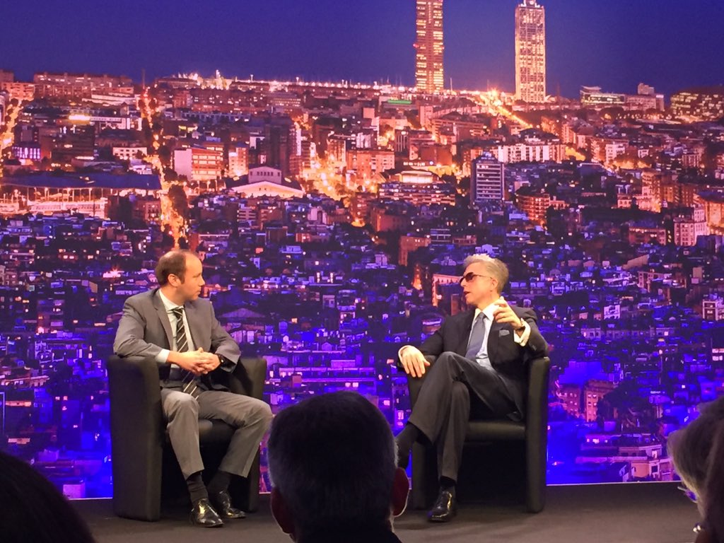 JamesMarland's tweet image. Great chat between @aatzberger and @BillRMcDermott at #SAPSelectBCN. Bill inspiring as always.  HT @Angelique_hello