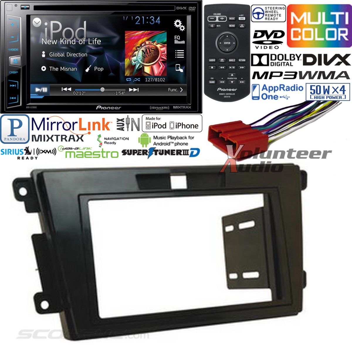 zeppy_radio's tweet photo. Pioneer double din dvd cd #player car radio #install mount kit #harness antenna, LINK:
https://t.co/BoQO5D4U2V https://t.co/HeeMrjWRew