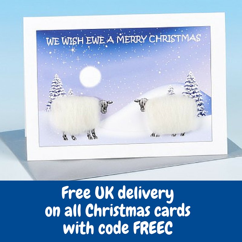 vanessabeedes's tweet photo. Free delivery on all Vanessa Bee #Christmascards with the code FREEC - what a baaaargain! https://t.co/2or9YMMUeg https://t.co/SdkQN7b0ez