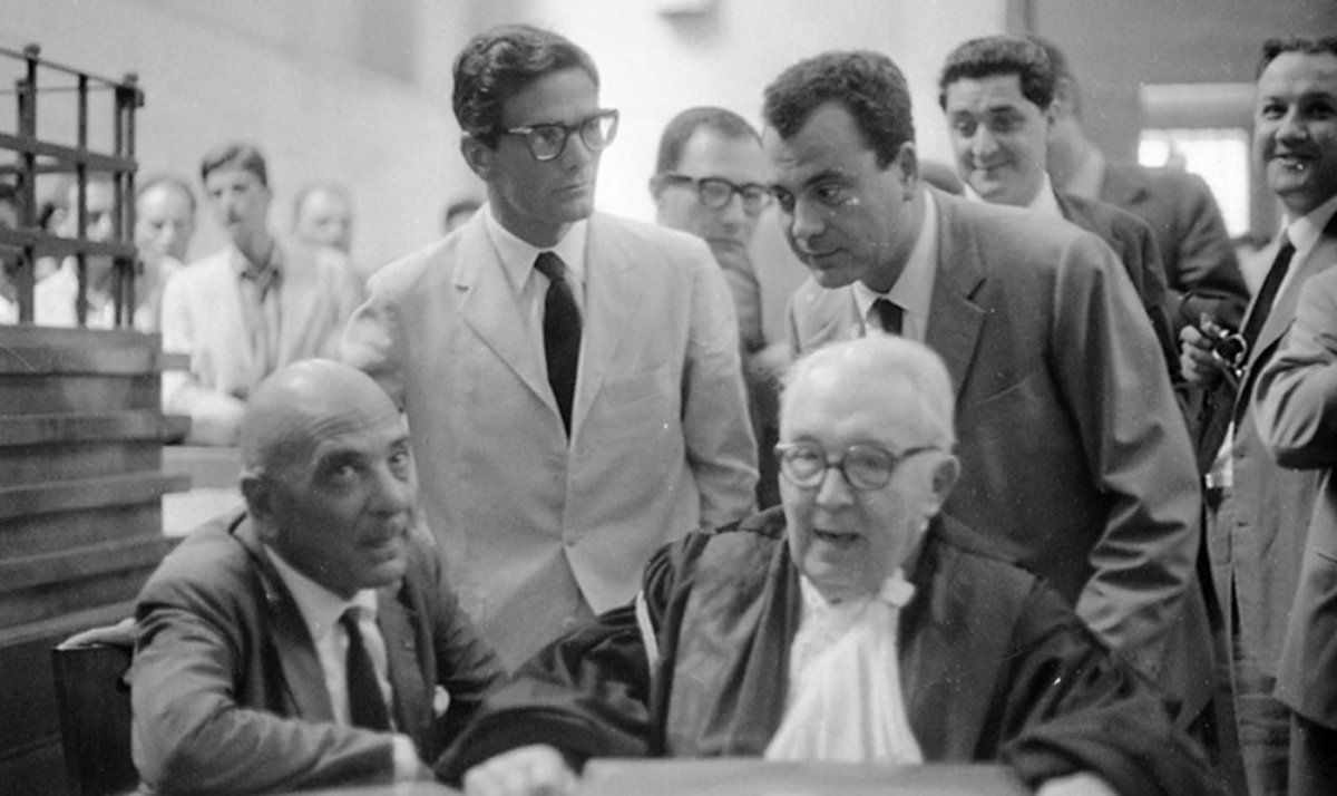 Citta_Pasolini's tweet photo. Buon martedì a tutti!
1962. #Pasolini #Processo #Prosciolto https://t.co/iwEooO0XxB https://t.co/URAIo8hkNx