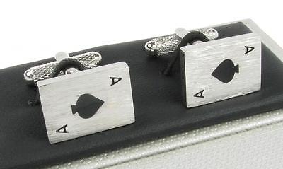 zeppy_cufflinks's tweet photo. Ace of spades #cufflinks - aces #playing card #cufflinks - gift #boxed cuff links, LINK:
https://t.co/jOpdxbopwz https://t.co/OHp43lcQzC