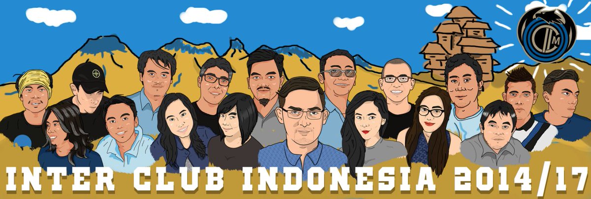 Tokoh-Tokoh dibalik layar #InterClubIndo. Narsis dikit gapapa yah ;) #ForzaINTER #InsiemePerLInter