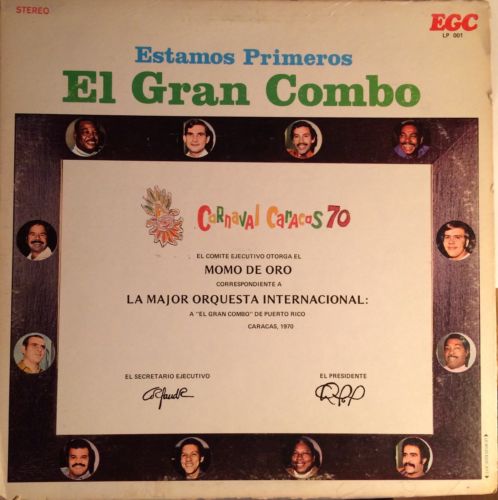 zeppy_salsa's tweet photo. El gran combo - #estamos #primeros - orig '70 egc lp  pr #dance floor salsa dura, LINK:
https://t.co/GmNWHkYAes https://t.co/bo9t8B7Y7b