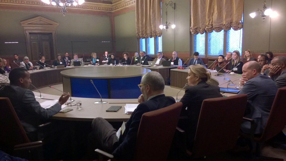 Ulkoministerio's tweet photo. Tamrat Samuel emphasized timing when considering engaging #radicalgroups in a change process #dialogues15 https://t.co/onK4VKNdZl
