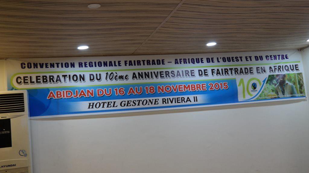 akomagh's tweet photo. Happening now @FairtradeAfrica 10years anniversary #Abidjan 2015 @AkomaSkincare @gusklufio https://t.co/FAUMSi7TEu