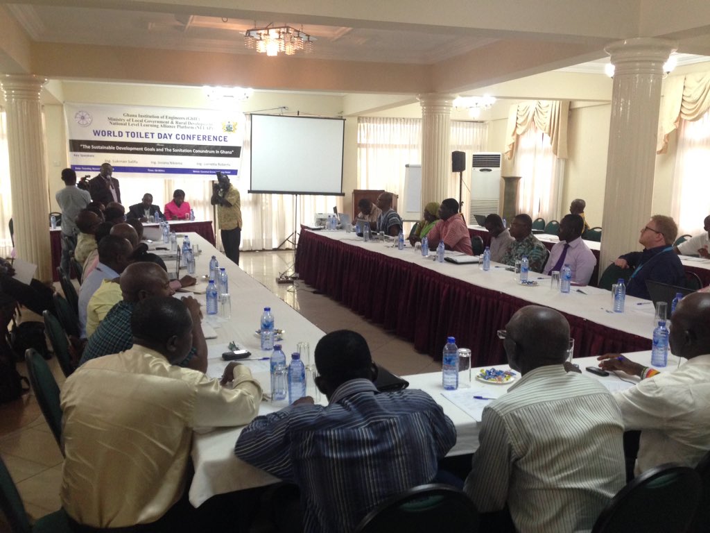 Happening now: NNLAP <a href="/worldtoiletday/">World Toilet Day</a> conference. 
#NNLAP