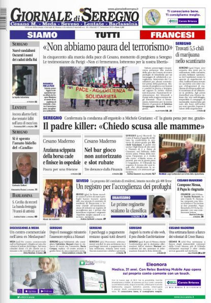 GazzettaAdda's tweet photo. Il Giornale di Seregno questa mattina in edicola!

https://t.co/G4uaAO7QNz https://t.co/e2OQ89To4j