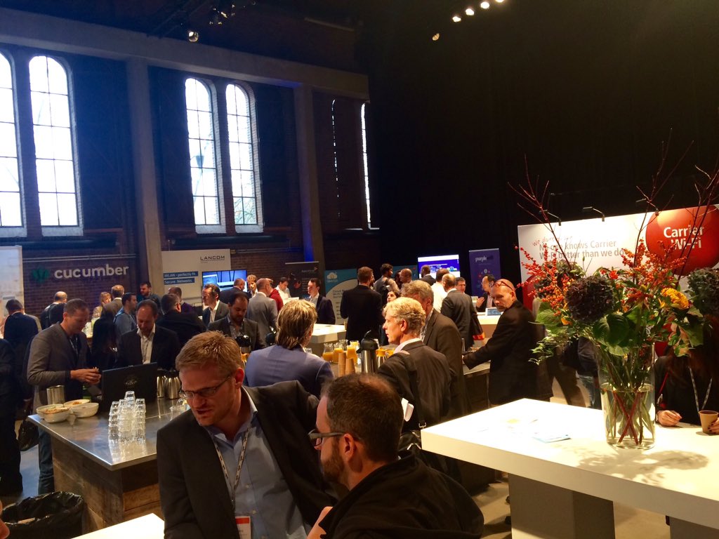 wifinowevents's tweet image. Ready, set, network! #WiFiNOW #wifi #wificonference #Amsterdam