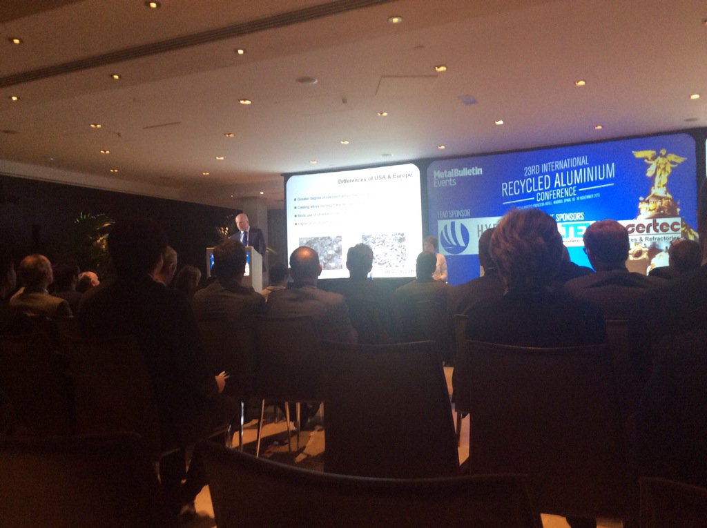 AlAluminyum's tweet photo. Al aluminyum is attending the 23 rd International Recycled ALUMINIUM Conference https://t.co/qdmTswJwuR