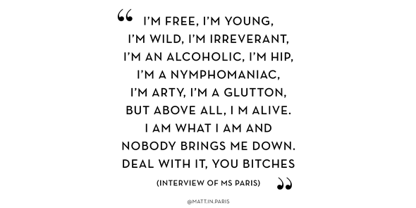 Les mots qui réchauffent. #parisisaboutlife