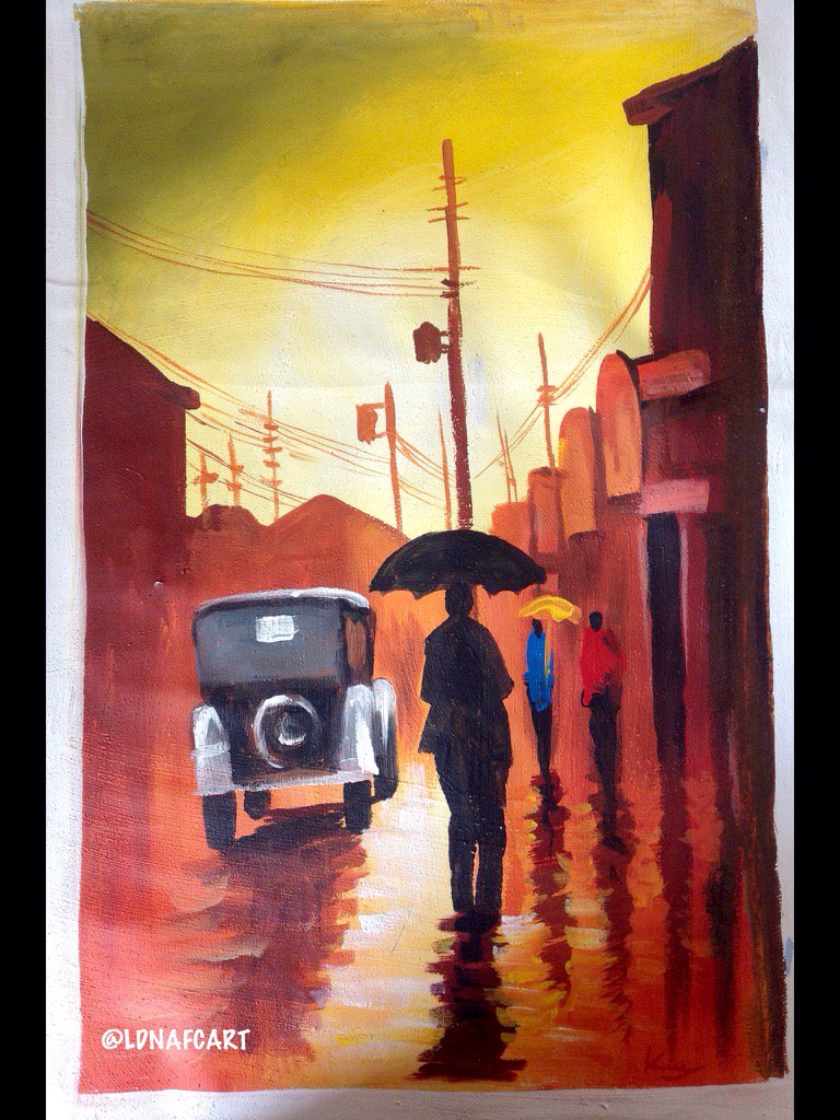 'Penny for your thoughts' on african-artshop.com 

#painting #art #africanart