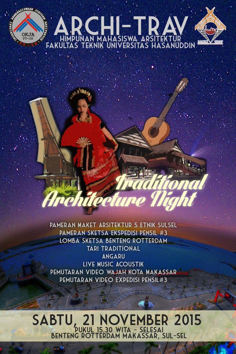 Archi-Trav 2015
HMA FT-UH
<a href="/KompasTV_Mks/">Tyler Hobbs</a> <a href="/MksNolKm/">Makassar 0 Kilometer</a> @BeritaMks @MksPromo <a href="/SupirPete2/">Supet</a> <a href="/RakyatSulsel/">CSGOEmpire</a>