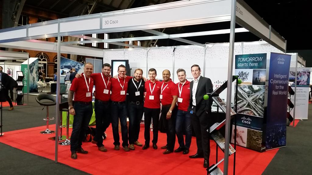 vijmagic's tweet photo. @CiscoUKI @ChuckRobbins @AndreiArimia @markdaines81 @Insight_UK #manchester2015 Cisco rocks at Insight Show https://t.co/zrwokGd9lO