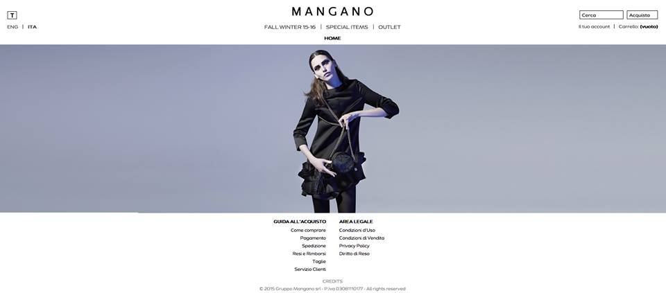 Discover our new digital store where design and thecnology are perfectly combined. Look on mangano.com