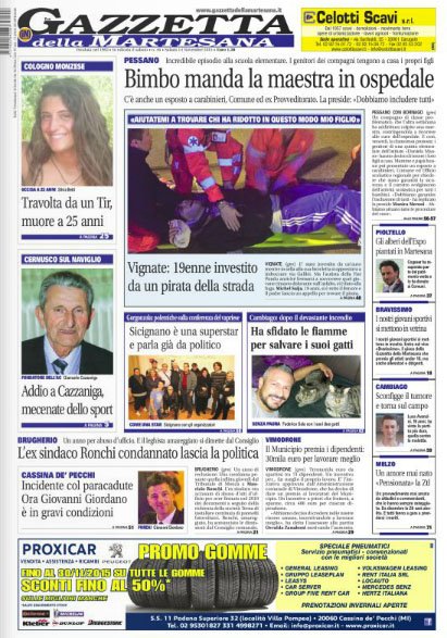 GazzettaAdda's tweet photo. La Gazzetta della Martesana di questa settimana è ancora in edicola!

https://t.co/lGGAkBRS5M https://t.co/EHDeHEekFG