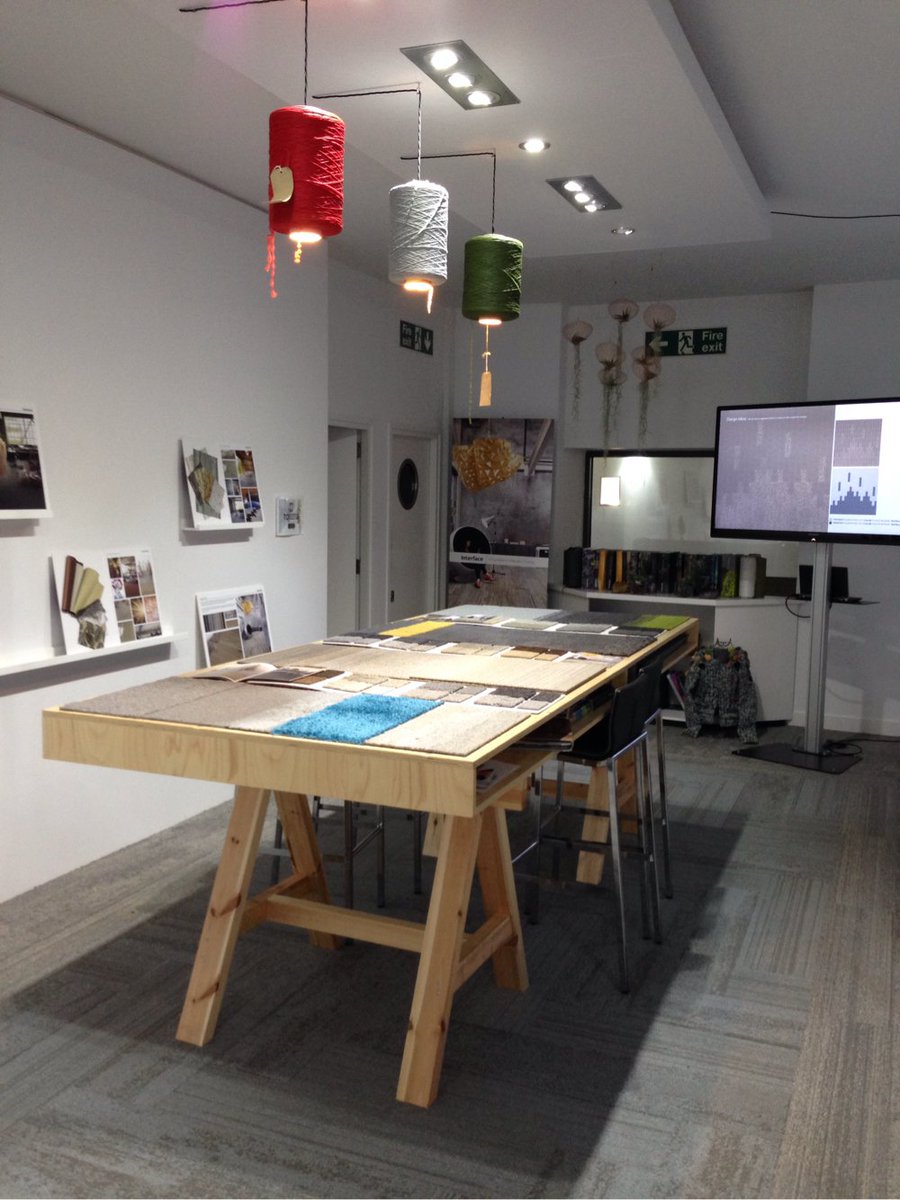 Setting up our creative space for the lunch &amp; learn with <a href="/InteractionLtd/">Interaction</a>