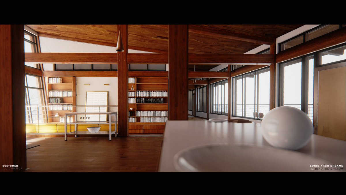 ronenbekerman's tweet photo. Case Study : Lucid Arch Dreams by Benoit Dereau - https://t.co/ks7LHo47SK #3d #archviz #ue4 @UnrealEngine https://t.co/rPfLoIaLur