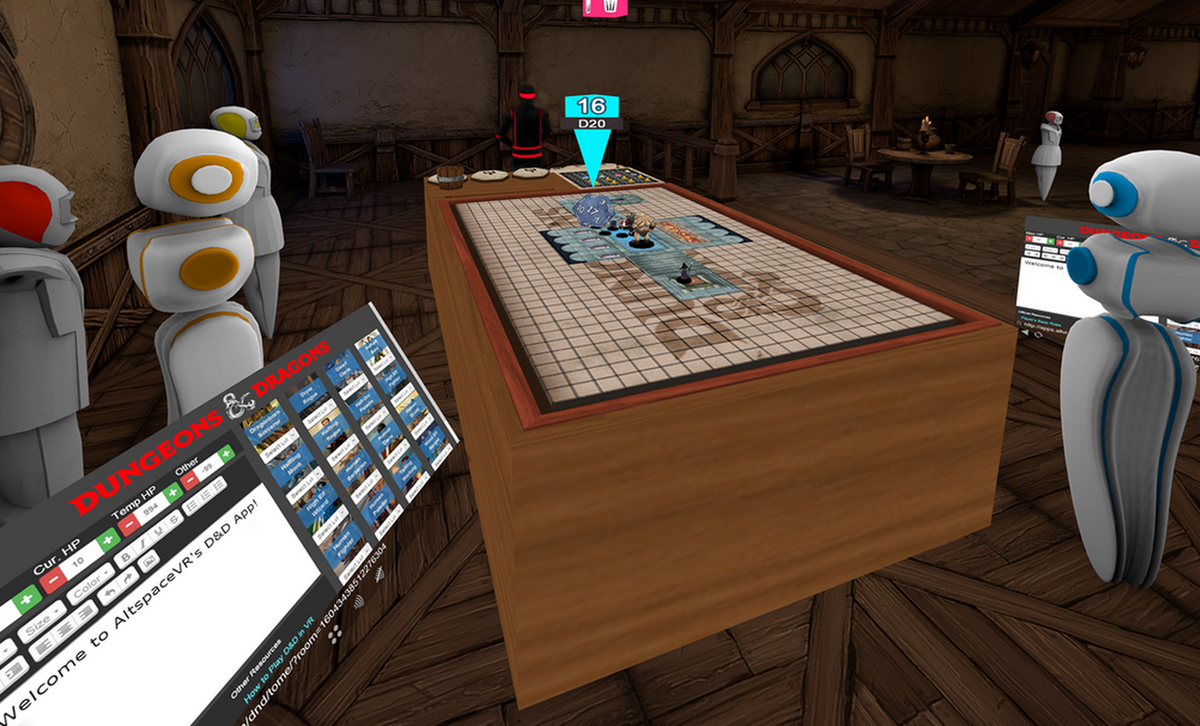 TechCrunch's tweet photo. Dungeons &amp; Dragons comes to virtual reality thanks to AltspaceVR https://t.co/3vrfXKGIlW https://t.co/aC3CrpUAoF