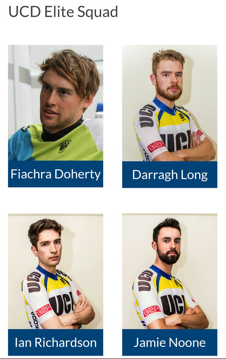 EoinMorton's tweet photo. @UCD_Cycling new website is live https://t.co/7NLNAQrYdh .Check out our elite team &amp; our sponsors like @SpiritSkoda https://t.co/tlEkRopli9