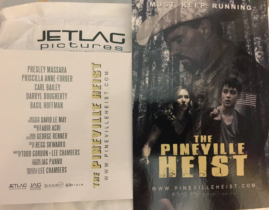 evicort's tweet photo. How cool are these promotional postcards!! #pinevilleheist #mustkeeprunning @pinevilleheist https://t.co/nfiPpkASI7