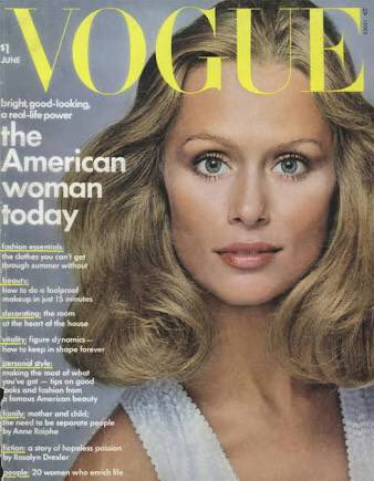 Happy Birthday to Lauren Hutton- a woman who has graced the cover of Vogue a record 28 times! 