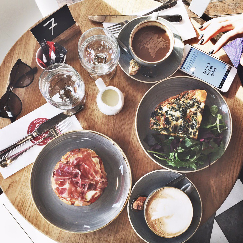 GoodMintMedia's tweet photo. Wonderful bites @EusebiDeli oh yum! oh yes! #glasgowfood #delish #coffee #goodmint https://t.co/BlAaA4zJKu