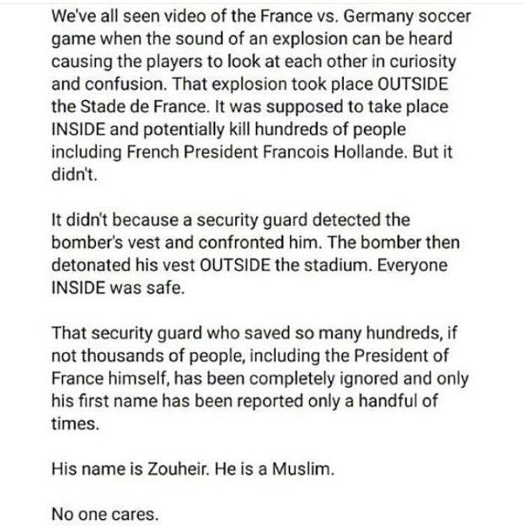 chronoIogical's tweet photo. You all need to read this.. #ParisAttacks https://t.co/980IjVvmBu