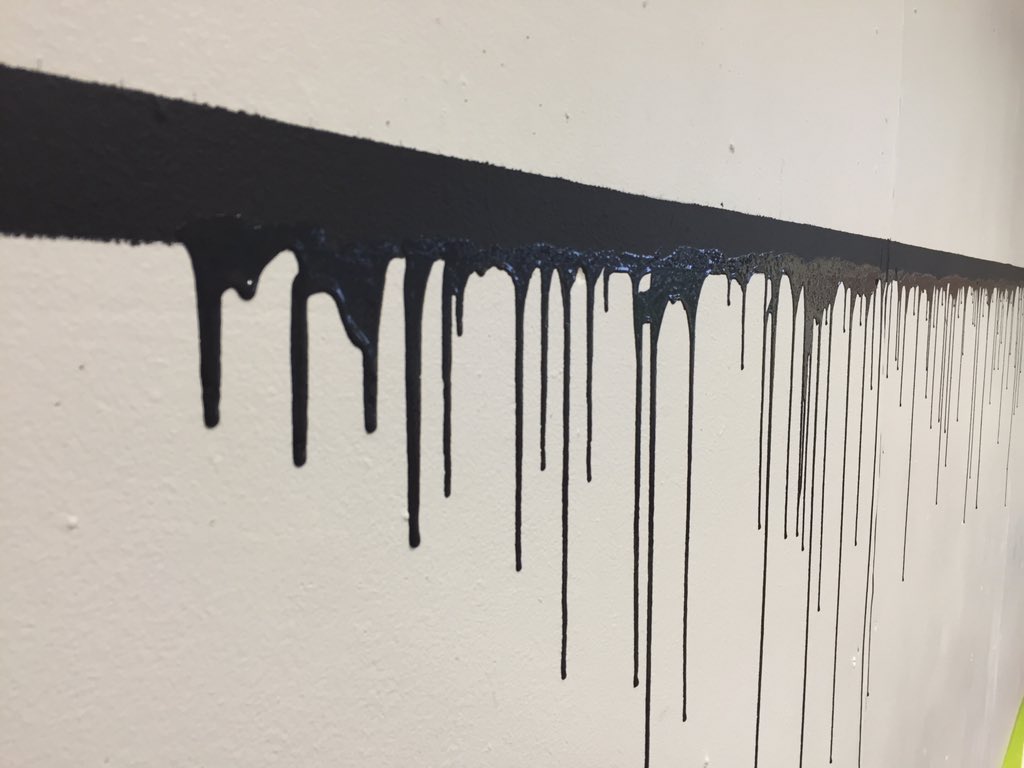 Zoo2k16's tweet photo. The time line is dripping everywhere #timeline #graphics #exhibition #zoo2016 https://t.co/EZFAQeE2X5