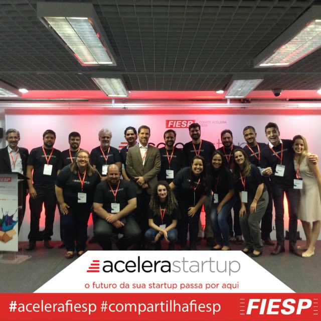 aceleraFIESP's tweet photo. Nosso grande time de organizadores do 7º Acelera FIESP,  o maior evento de investimento-anjo da América Latina. https://t.co/NWg5yRsQpo