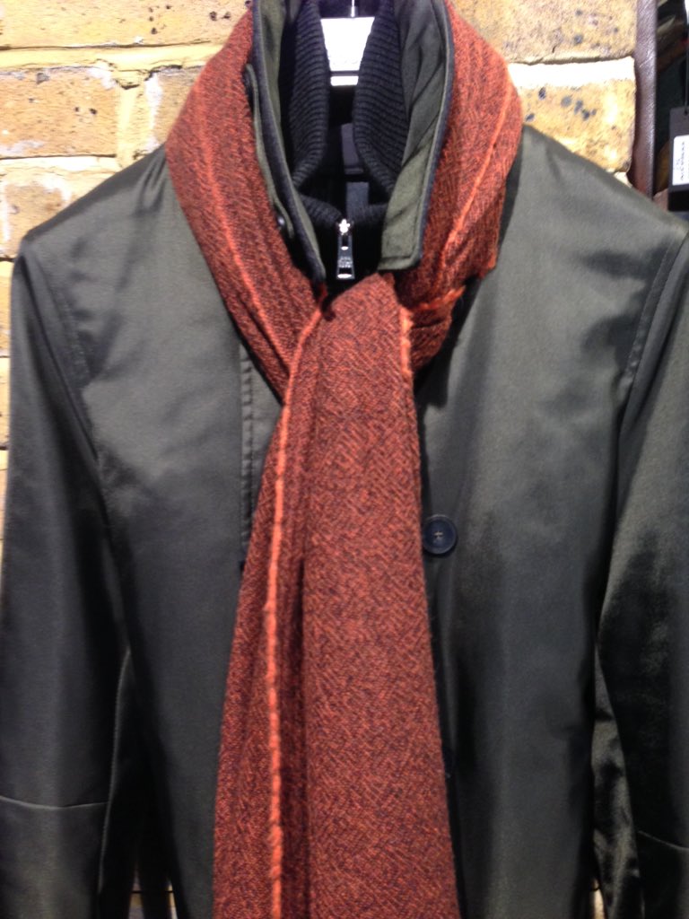 HeroesRichmond's tweet photo. Make sure you're wrapped up warm for the weather forecast #GiancarloRossi #trenchcoat #NickBronson #scarf #musthave https://t.co/0WkpY5L6Hf