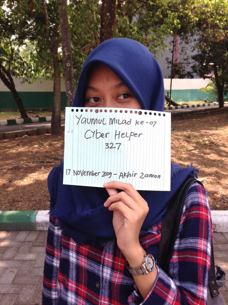 7 TAHUN CYBER HELPER🎉🎁. ini dari kakak tiwi. 17november - akhir zaman🎂