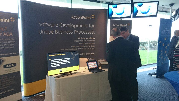 AP_SoftwareDev's tweet image. Great buzz in the expo @irdggroup @ActionPointIvan #IoTConferenceIRDG come say hello if you have any #IoT questions.
